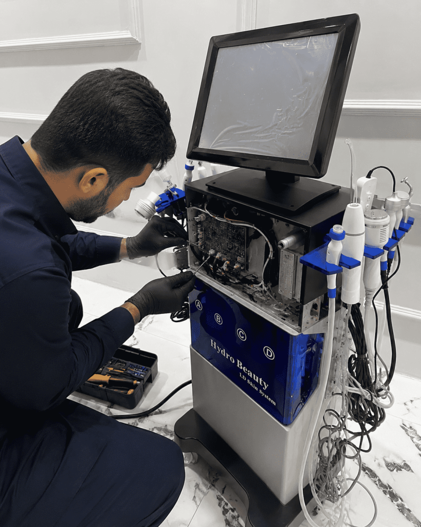 hydrafacial machine repair in pakistan | Dermionic Technologies hydrafacial machine repair in pakistan