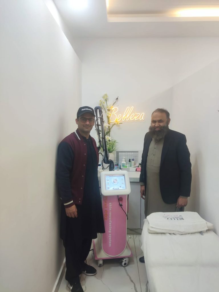 co2 fractional laser machine installation peshawar | Dermionic Technologies Pakistan